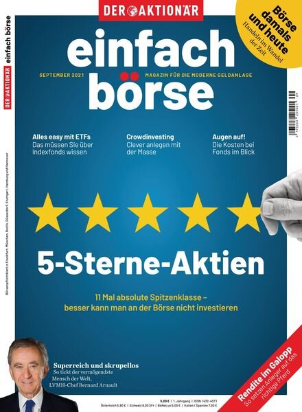 einfach bOrse – September 2021 Cover
