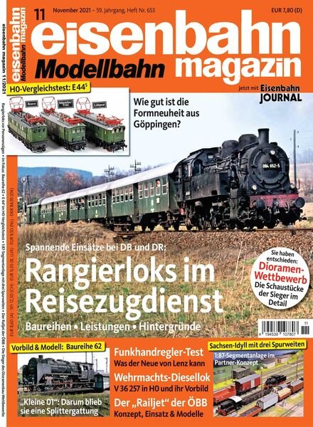 Eisenbahn Magazin – 13 Oktober 2021 Cover