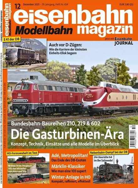 Eisenbahn Magazin – Dezember 2021 Cover