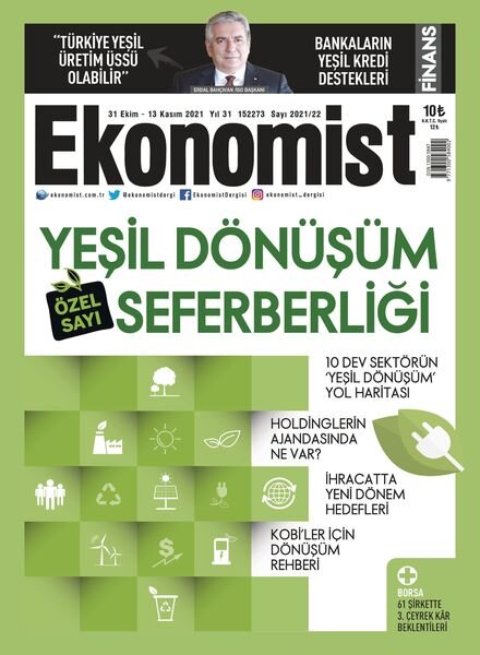 Ekonomist – 30 Ekim 2021 Cover