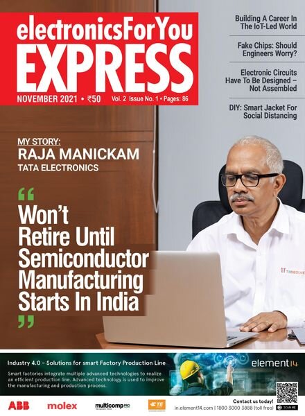 Electronics for You – 02 November 2021 Cover