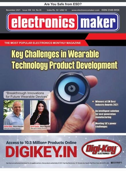 Electronics Maker – November 2021 Cover