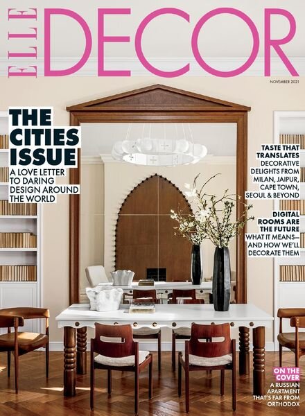 Elle Decor USA – November 2021 Cover
