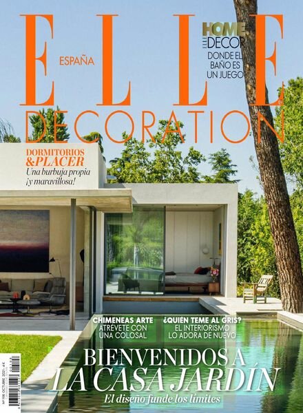 Elle Decoration Espana – octubre 2021 Cover