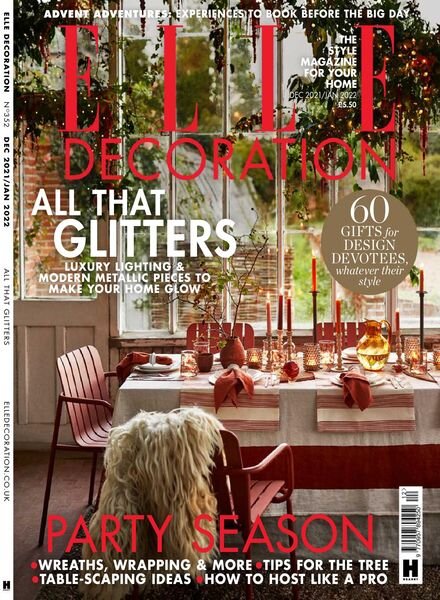 Elle Decoration UK – December 2021 Cover