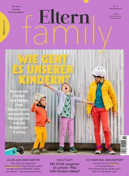 Eltern Family – Oktober 2021 Cover
