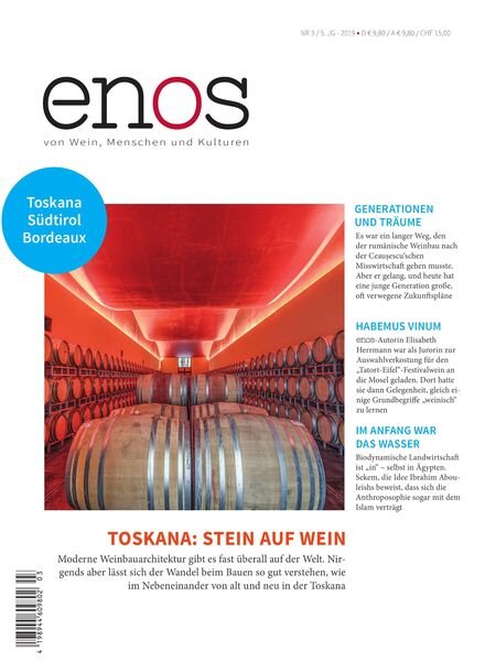 enos – August 2019 Cover