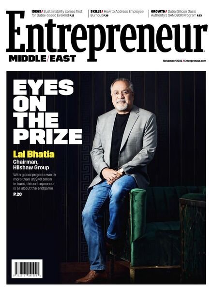 Entrepreneur Middle East – November 2021 Cover