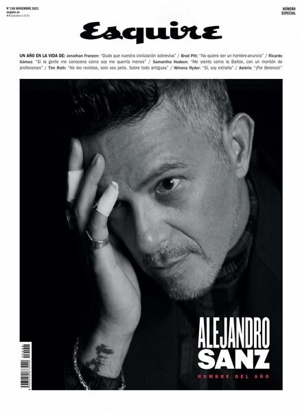 Esquire Espana – noviembre 2021 Cover