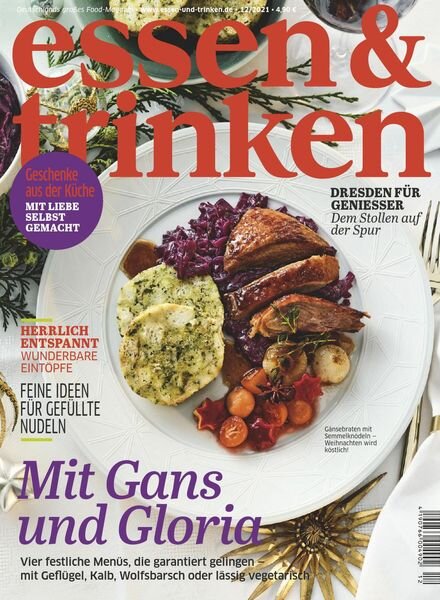 Essen & Trinken – Dezember 2021 Cover