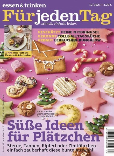 Essen & Trinken Fur jeden Tag – Dezember 2021 Cover