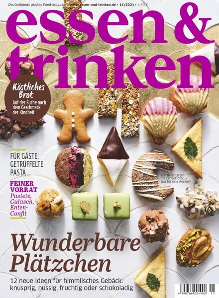 Essen & Trinken – November 2021 Cover