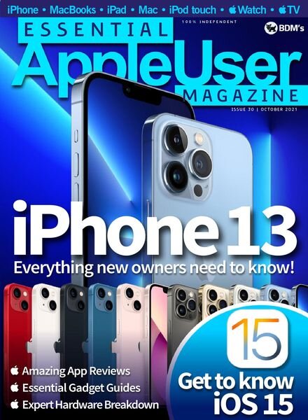 Essential AppleUser Magazine – October 2021 Cover