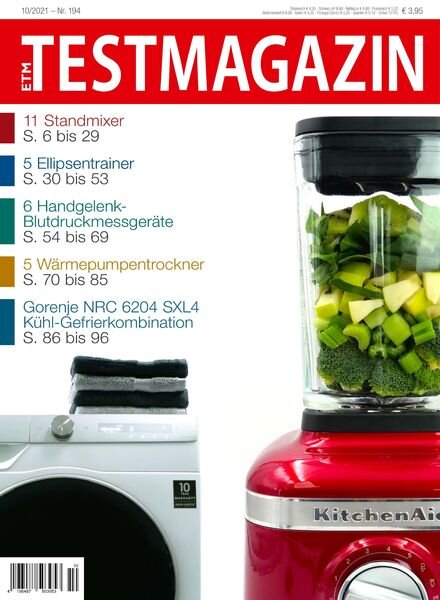 ETM Testmagazin – Oktober 2021 Cover