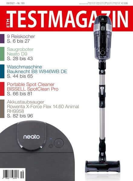 ETM Testmagazin – September 2021 Cover