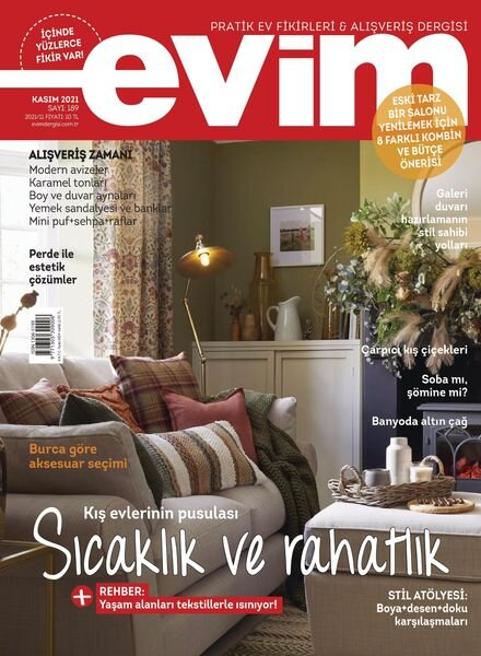 Evim – Kasim 2021 Cover