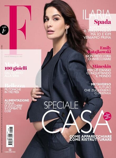 F – 16 Novembre 2021 Cover