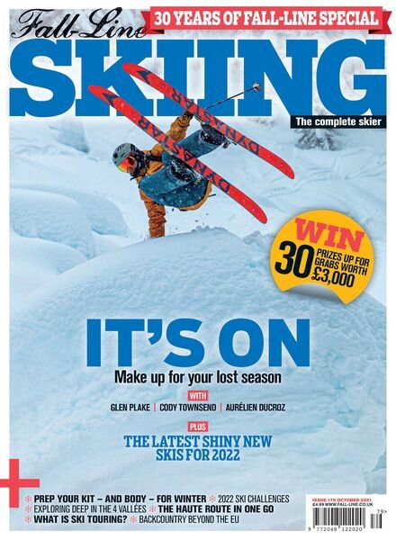 Fall-Line Skiing – November 2021 Cover