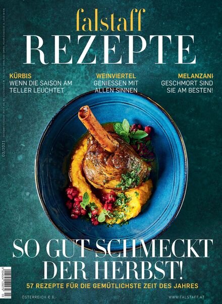 Falstaff Rezepte – 06 November 2021 Cover