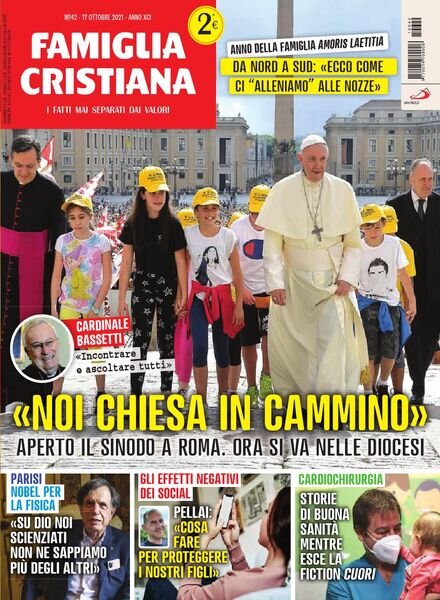 Famiglia Cristiana – 17 Ottobre 2021 Cover