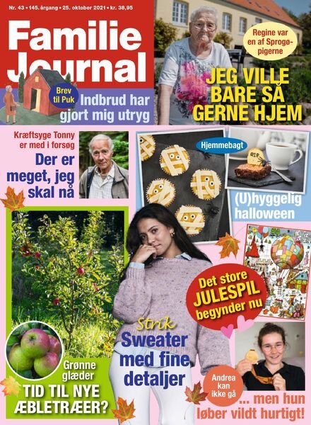 Familie Journal – 25 oktober 2021 Cover