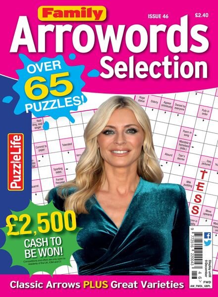 Family Arrowords Selection – November 2021 Cover