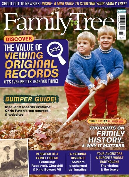 Family Tree UK – November 2021 Cover