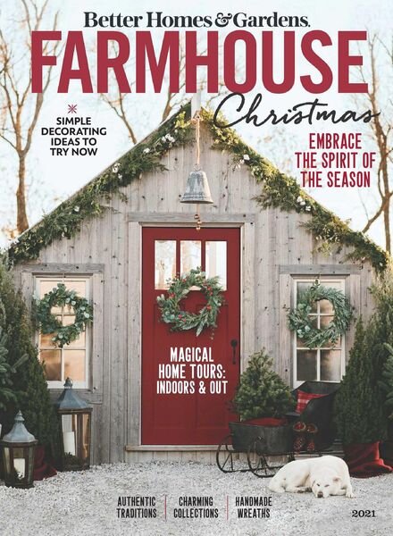 Farmhouse Christmas – September 2021 Cover