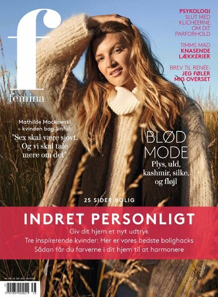 Femina Denmark – 23 september 2021 Cover