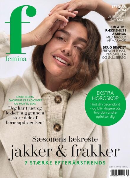 Femina Denmark – 30 september 2021 Cover