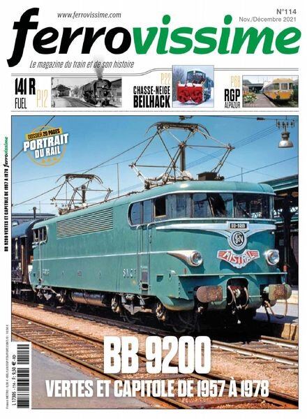 Ferrovissime – novembre-decembre 2021 Cover