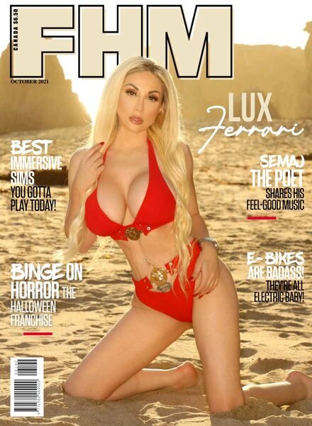 FHM Canada – October 2021 Cover