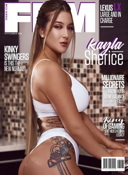 FHM France – novembre 2021 Cover