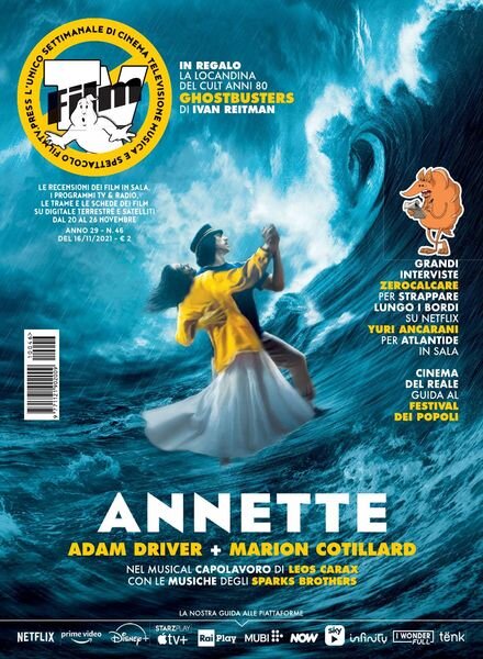 Film Tv – 16 Novembre 2021 Cover