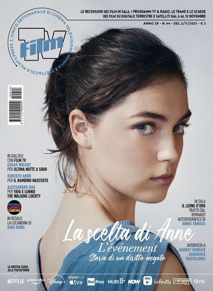 Film Tv – 2 Novembre 2021 Cover