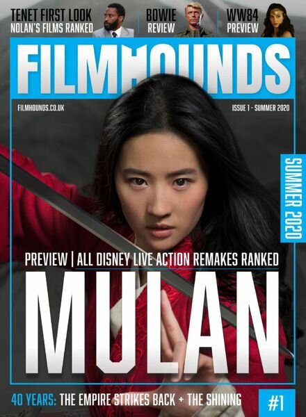 Filmhounds Magazine – Issue 1 – Summer 2020 Cover
