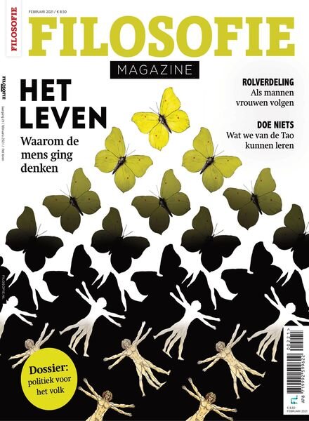 Filosofie Magazine – januari 2021 Cover