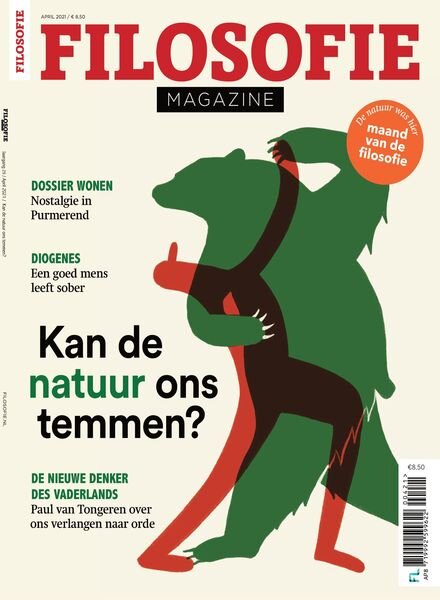 Filosofie Magazine – maart 2021 Cover