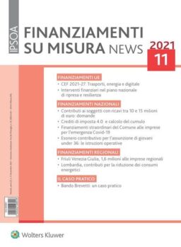 Finanziamenti su misura news – Novembre 2021