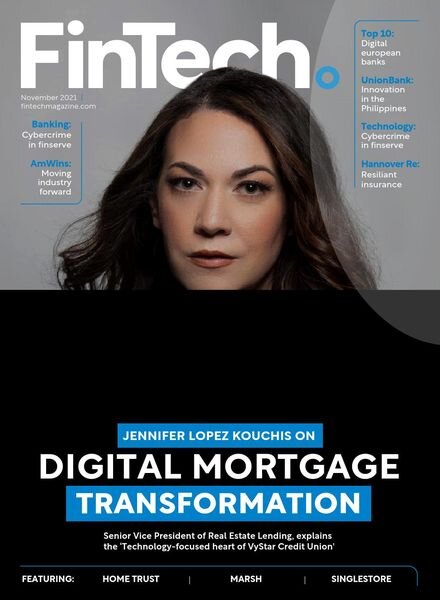 FinTech Magazine – November 2021 Cover