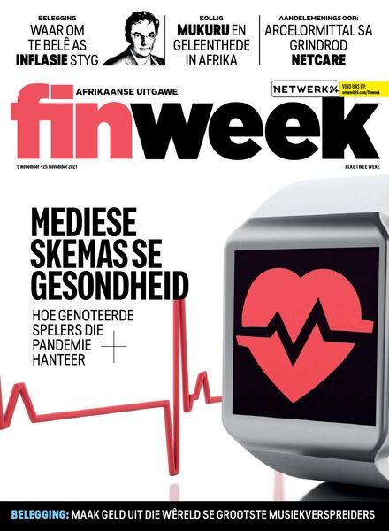 Finweek Afrikaans Edition – November 05, 2021 Cover