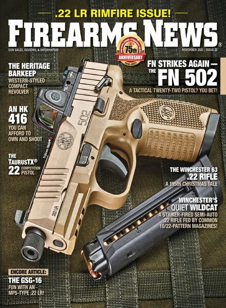 Firearms News – 10 November 2021 Cover