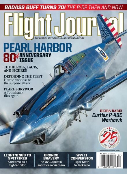 Flight Journal – November 2021 Cover