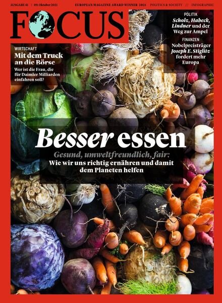 FOCUS – 08 Oktober 2021 Cover