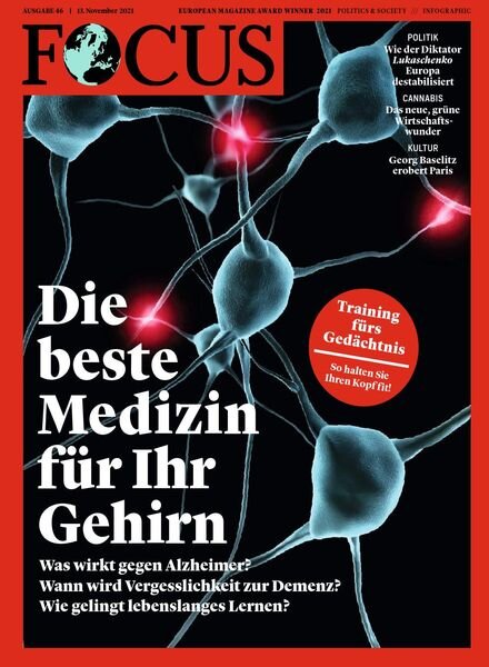 FOCUS – 13 November 2021 Cover