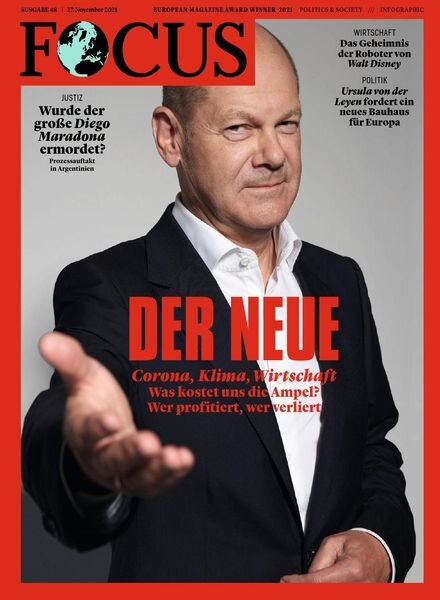 FOCUS – 27 November 2021 Cover