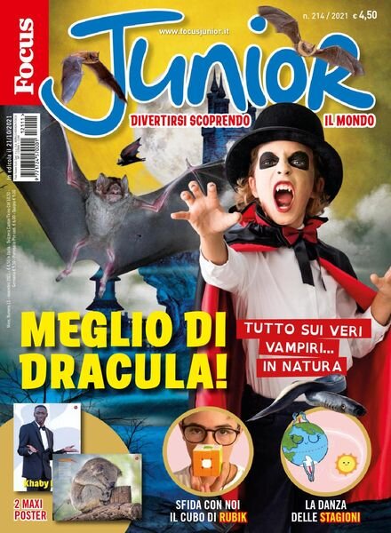 Focus Junior – novembre 2021 Cover