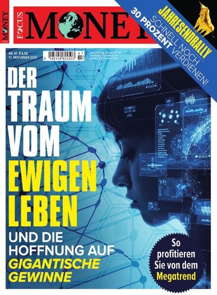 FOCUS-MONEY – 17 November 2021 Cover