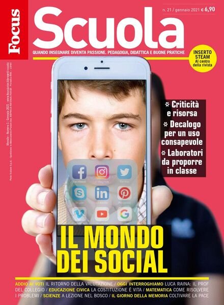 Focus Scuola – Gennaio 2021 Cover