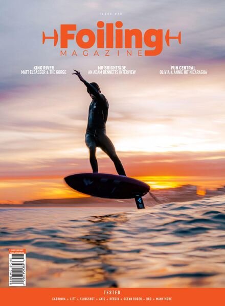 Foiling Magazine – October 2021 Cover